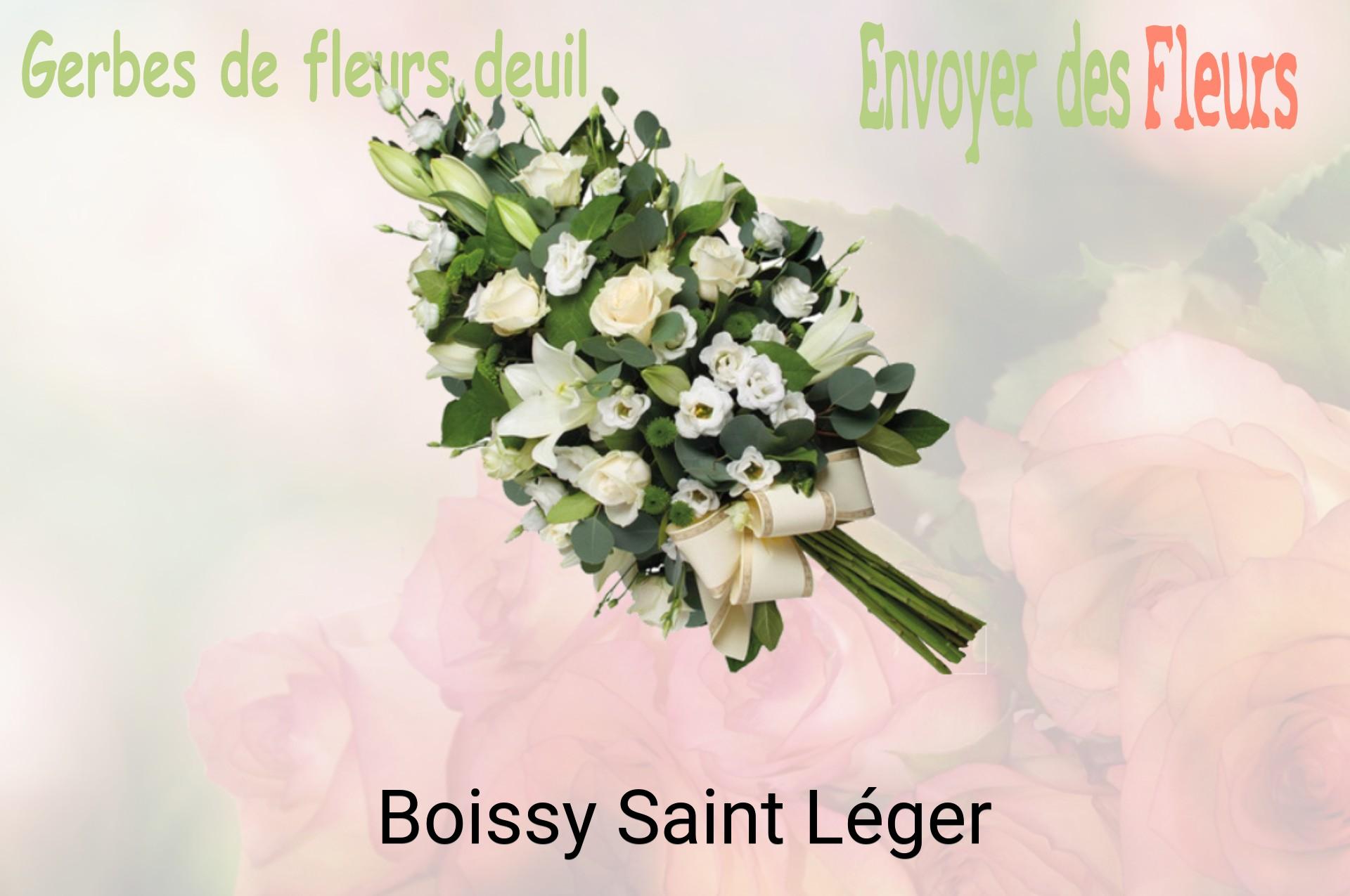 Gerbe de fleurs de deuil livrée à Boissy-Saint-Léger